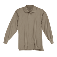 Load image into Gallery viewer, 5.11 Professional L/S Polo - Silver Tan, XXXL - Tactical Gear Warehouse