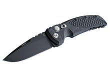 Load image into Gallery viewer, Hogue EX-A01 3.5" Automatic Folder Drop Point Blade Black Kote G-10 Frame - G-Mascus Black - Tactical Gear Warehouse