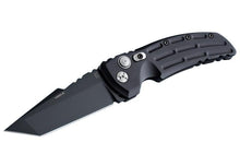 Load image into Gallery viewer, Hogue EX-A01 3.5" Automatic Folder Tanto Blade Black Finish Alum Frame - Matte Black - Tactical Gear Warehouse