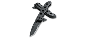 CRKT M16-12 Tanto with Triple Point Serrations - Tactical Gear Warehouse
