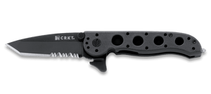 CRKT M16-12 Tanto with Triple Point Serrations - Tactical Gear Warehouse