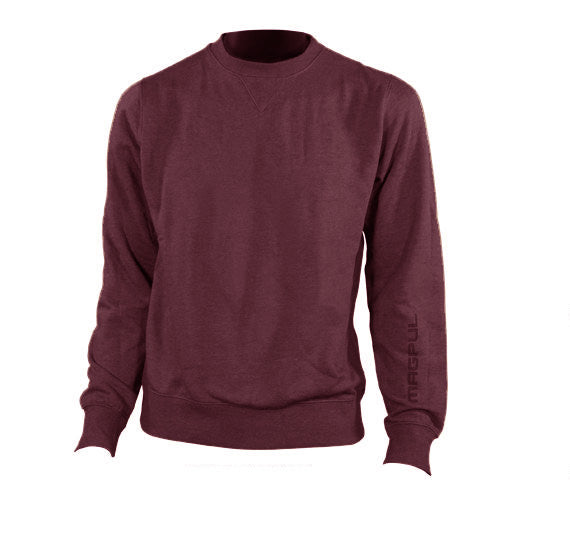Magpul Crew Neck Sweatshirt Burgundy Heather