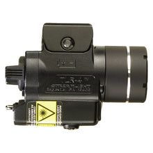 Load image into Gallery viewer, Streamlight TLR-4;  Compact Rail Mounted Tactical Light with Integrated Red Aiming Laser
