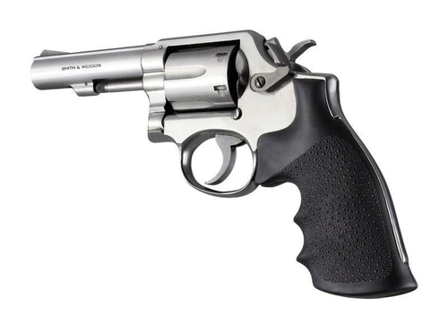 Hogue S&W K or L Frame Square Butt Rubber Monogrip Black - Tactical Gear Warehouse