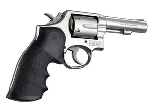 Hogue S&W K or L Frame Square Butt Rubber Monogrip Black - Tactical Gear Warehouse