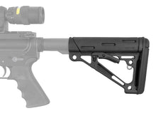 Load image into Gallery viewer, Hogue AR-15/M-16 OverMolded Collapsible Buttstock - Fits Commercial Buffer Tube - Tactical Gear Warehouse
