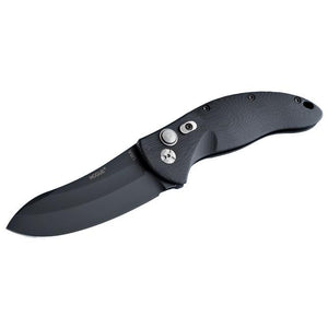 Hogue EX-A04 3.5" Automatic Folder Upswept Blade Black Finish G-10 Frame - Tactical Gear Warehouse