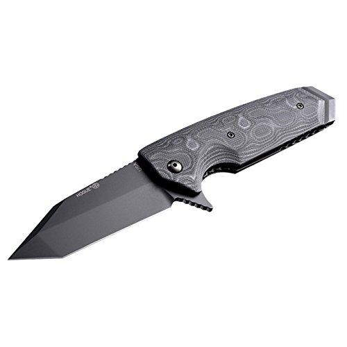 Hogue EX-02 3.75 Folder Tanto Black, Clam Pack - Tactical Gear Warehouse