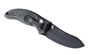 Hogue EX-04 4" Folder Upswept Blade Black Finish G-10 Frame - G-Mascus Black/Gray - Tactical Gear Warehouse