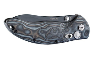 Hogue EX-04 4" Folder Upswept Blade Black Finish G-10 Frame - G-Mascus Black/Gray - Tactical Gear Warehouse