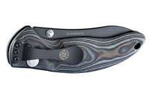 Load image into Gallery viewer, Hogue EX-04 4&quot; Folder Upswept Blade Black Finish G-10 Frame - G-Mascus Black/Gray - Tactical Gear Warehouse
