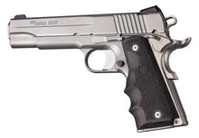 Load image into Gallery viewer, Hogue 1911 Govt. Model Black Rubber Grip With Finger Grooves - Tactical Gear Warehouse
