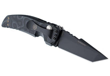 Load image into Gallery viewer, Hogue EX-A01 3.5&quot; Automatic Folder Tanto Blade Black Finish G-10 Frame - G-Mascus Black - Tactical Gear Warehouse
